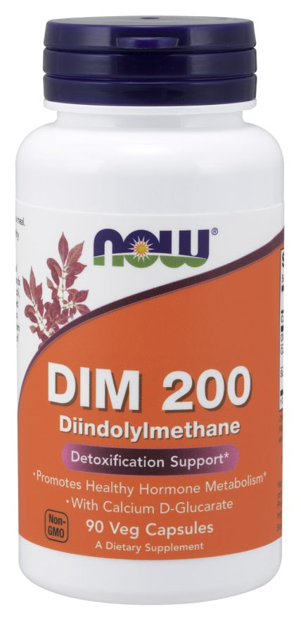 Produkto nuotrauka: NOW Foods DIM 200 Diindolylmethane - 90 kapsulių