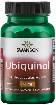 Swanson ubikinolis, 50 mg – 60 kapsulių