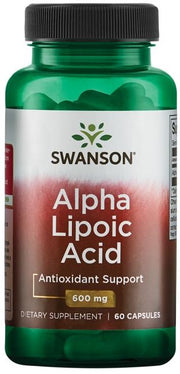 Swanson alfa lipoinė rūgštis, 600 mg – 60 kapsulių