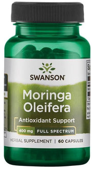 Swanson Moringa Oleifera, 400 mg – 60 kapsulių