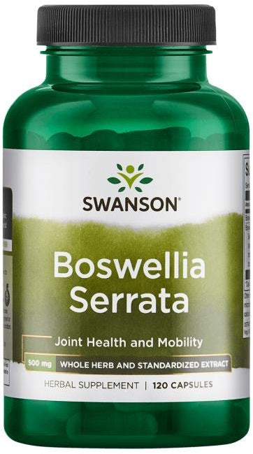 Swanson Boswellia Serrata, 500 mg – 120 kapsulių