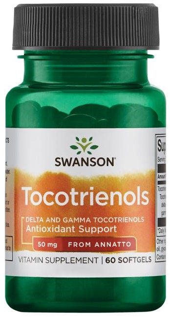 Swanson tokotrienoliai, 50 mg – 60 kapsulių
