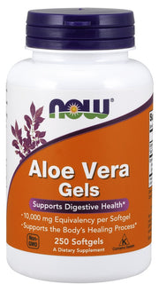 NOW Foods alavijo geliai – 250 kapsulių