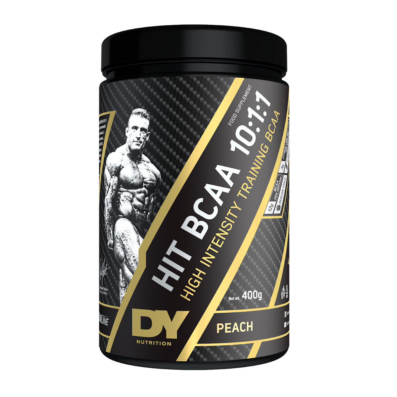 Dorian Yates HIT BCAA 10:1:1, ananasų skonio - 400 g