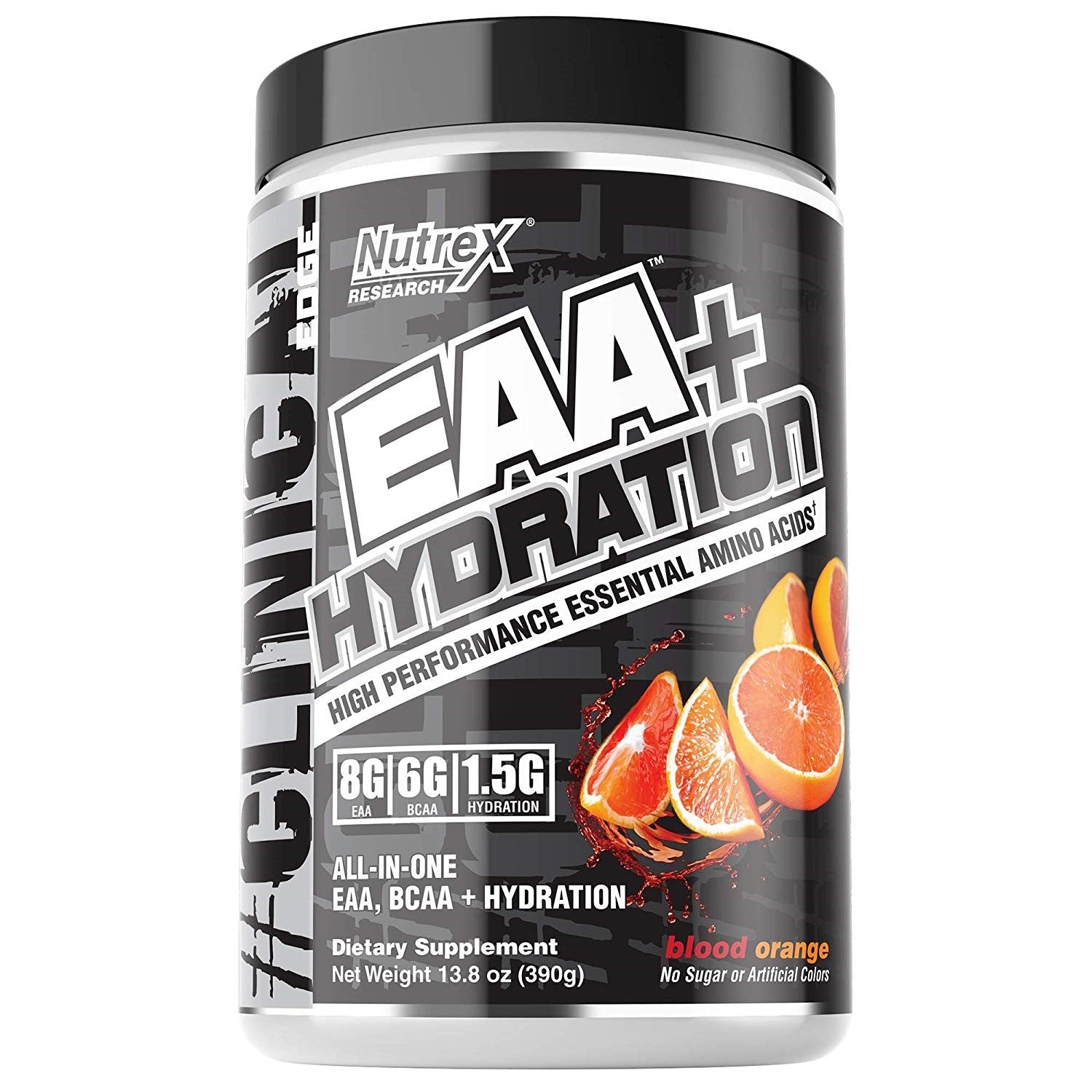 Nutrex EAA + Hydration, kruvinųjų apelsinų skonio – 390 g