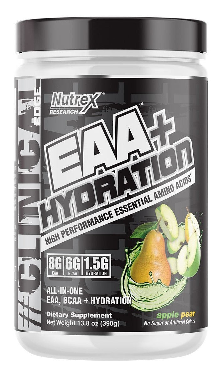 Nutrex EAA + Hydration, obuolių ir kriaušių skonio – 390 g