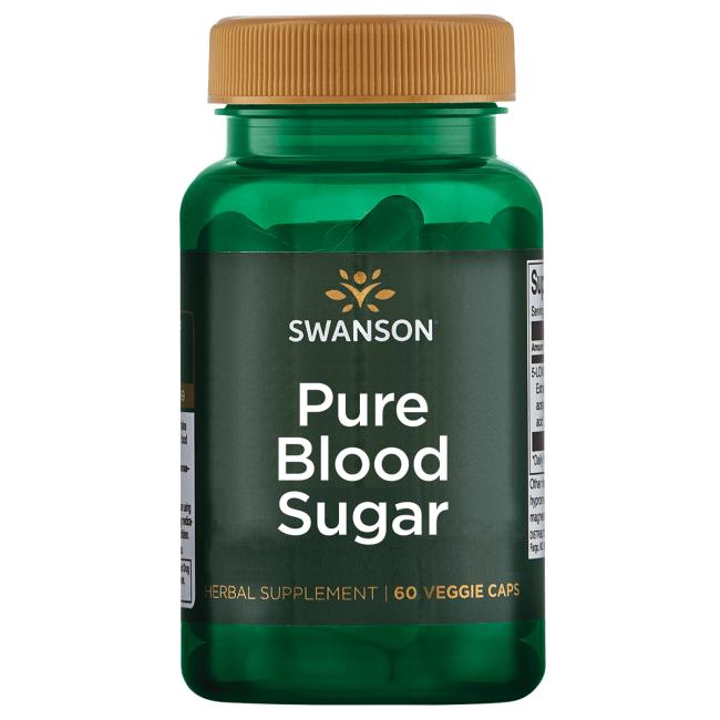 Swanson Pure Blood Sugar – 60 kapsulių