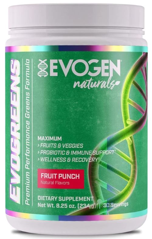Evogen Evogreens Naturals vaisių punšas – 234 g