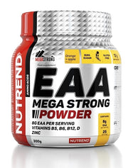 Nutrend EAA Mega Strong milteliai, apelsinų ir obuolių skonio – 300 g