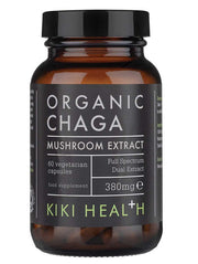 KIKI Health čagos ekstraktas, 380 mg - 60 kapsulių