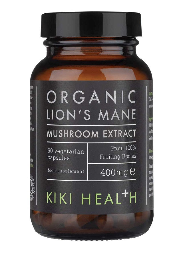 KIKI Health liūto karčių ekstraktas, 400 mg - 60 kapsulių