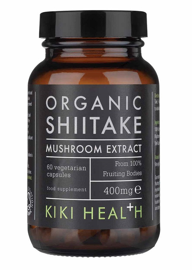 KIKI Health šitakio ekstraktas, 400 mg - 60 kapsulių