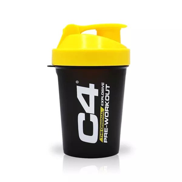 Cellucor C4 plaktuvė, juoda ir geltona – 400 ml.