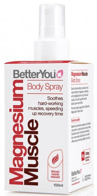 BetterYou magnio raumenų kūno purškiklis - 100 ml.