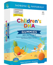 Nordic Naturals vaikams skirti DHA guminukai, 600 mg – 30 guminukų