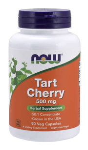 Produkto nuotrauka: NOW Foods Tart vyšnia, 500mg - 90 kapsulių