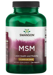 Swanson MSM, 1500 mg – 120 tablečių