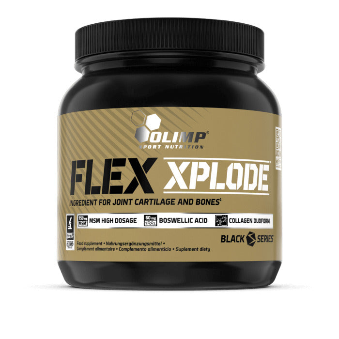 Olimp Nutrition Flex Xplode, apelsinų skonio – 504 g