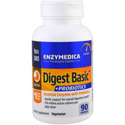 Enzymedica Digest Basic + Probiotikai - 90 kapsulių