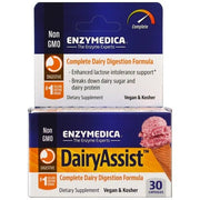 Enzymedica DairyAssist - 30 kapsulių