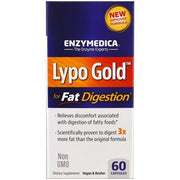 Enzymedica Lypo Gold - 60 kapsulių