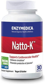 Enzymedica Natto - K - 90 kapsulių