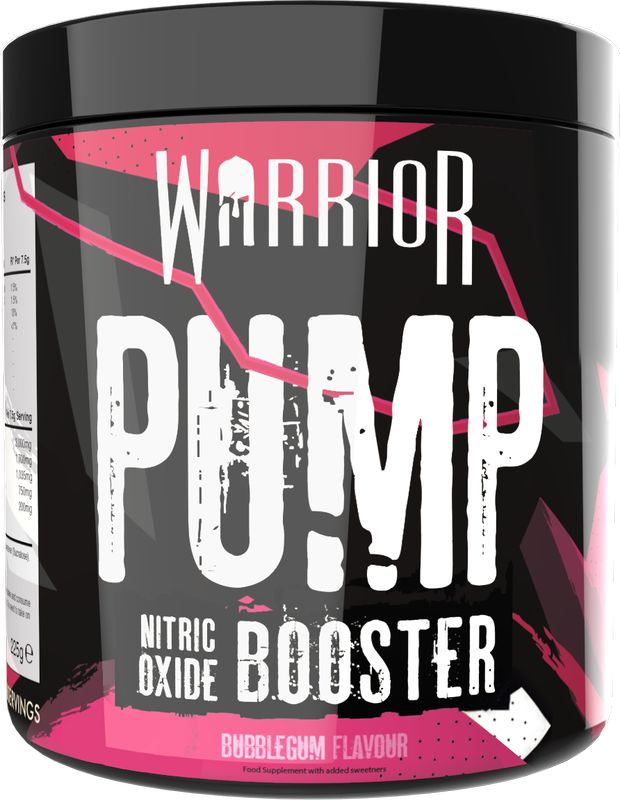 Warrior Pump, kramtomoji guma – 225 g