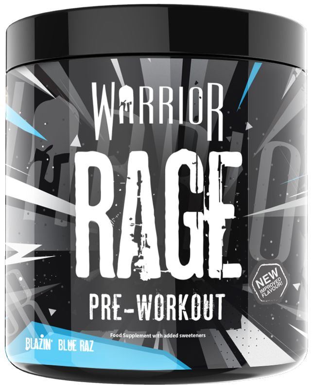 Warrior Rage, Blazin mėlynių uogų skonio – 392 g