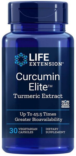 Life Extension Curcumin Elite ciberžolės ekstraktas – 60 kapsulių
