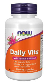 NOW Foods Daily Vits – 120 kapsulių