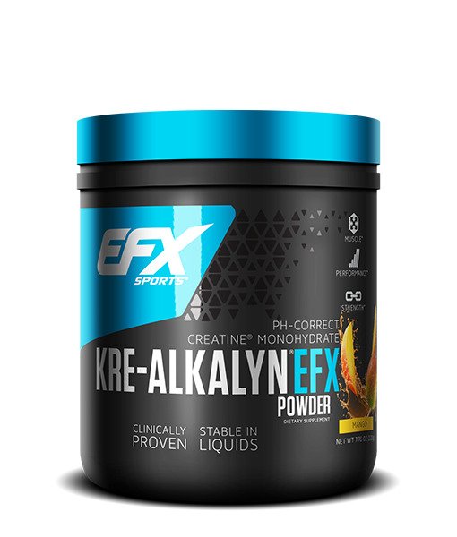 EFX Sports Kre - Alkalyn milteliai, mangų skonio - 220 g
