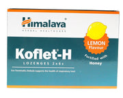 Himalaya Koflet - H, citrinų skonio – 12 pastilių