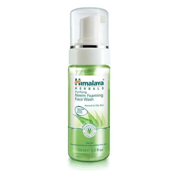 Himalaya valomasis nimbamedžio putojantis veido prausiklis – 150 ml.