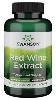 Swanson raudonojo vyno ekstraktas, 500 mg – 90 kapsulių