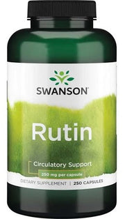 Swanson Rutin, 250 mg – 250 kapsulių