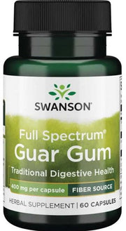 Swanson pilno spektro guaro derva, 400 mg – 60 kapsulių