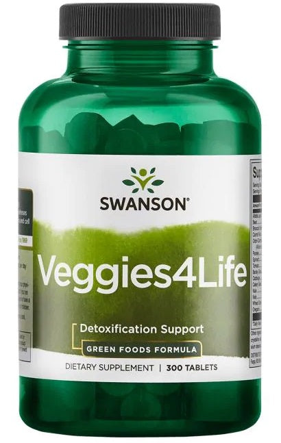 Swanson Veggies4Life – 300 tablečių