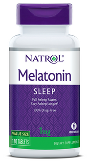 Natrol Melatonin, 1mg - 180 tab