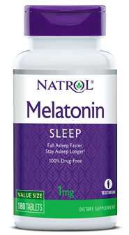 Natrol Melatonin, 1mg - 180 tab