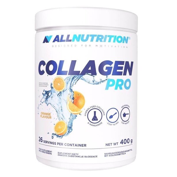 Allnutrition kolageno Pro, apelsinų skonio – 400 g