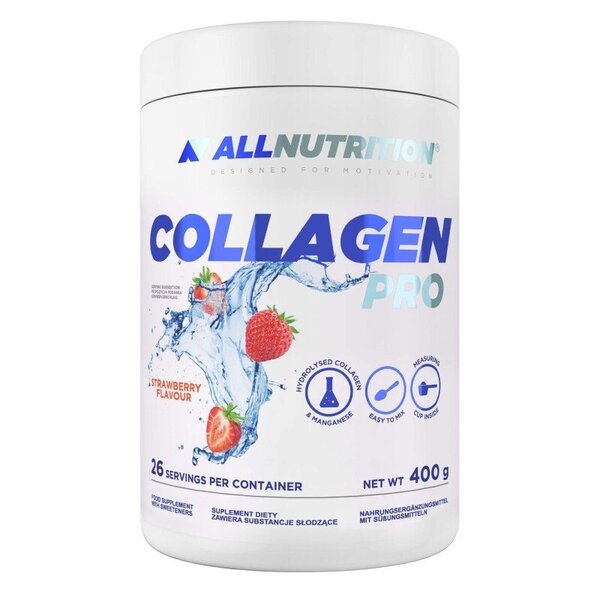 Allnutrition kolageno Pro, braškių skonio – 400 g
