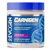 Evogen Carnigen milteliai, vynuogių skonio – 66 g