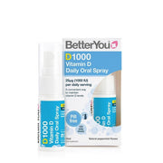 BetterYou D1000 kasdienis vitamino D burnos purškalas - 15 ml.