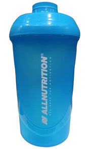 Allnutrition plaktuvė su 2 logotipais, ryškiai mėlyna – 600 ml.