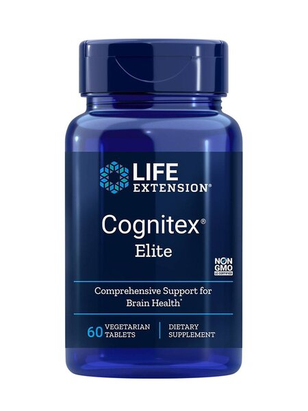 Life Extension Cognitex Elite - 60 tablečių