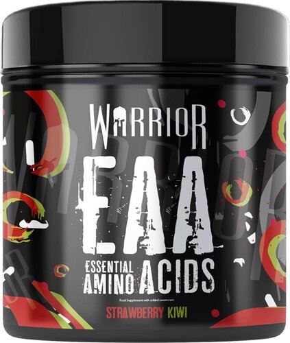 Warrior EAA nepakeičiamos aminorūgštys, braškių ir kivių skonio - 360 g