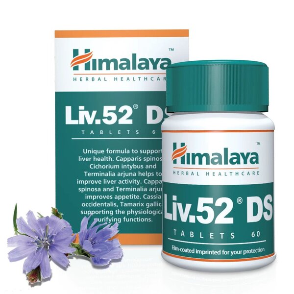Himalaya Liv.52 DS - 60 tablečių
