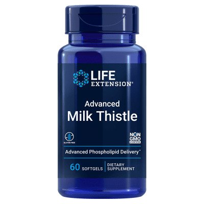 Life Extension Advanced Milk Thistle – 60 kapsulių