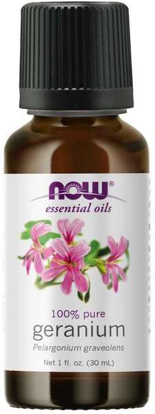 NOW Foods eterinis aliejus, pelargonijų aliejus - 30 ml.