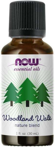 NOW Foods eterinis aliejus, miško pasivaikščiojimo aliejus - 30 ml.
